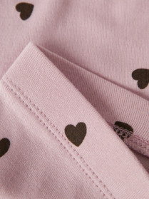 NAME IT Leggings Heart Burnished Lilac